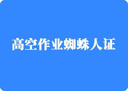 美，美国大鸡鸡高空作业蜘蛛人证